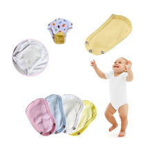 Load image into Gallery viewer, Baby Diaper Extender Cotton Body Suit Accessory Lovely Summer Diaper Romper Lengthen Extend Film for Toddler Kids Baby Boy Girl