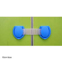Load image into Gallery viewer, 10pcs/pack Children Protective Locks Baby Safety Door lock Long Short Style ABS Locks Drawer Lock home Furniture accessories