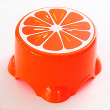 Load image into Gallery viewer, 4 Colors Lovely Cartoon Stools Fruit Pattern Living Room Non-slip Bath Bench Child Stool Plastic PP Changing Shoes Stool