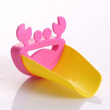 Load image into Gallery viewer, Faucet Extension Children's Guide Sink Hand Sanitizer Handwashing Tools New Crab Cartoon Extension of The Water Trough Bathroom
